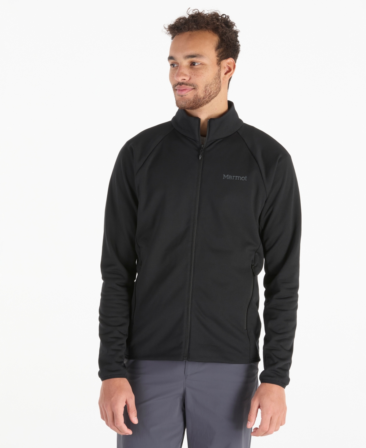 Leconte Fleece Zip Front Track Jacket - Clover