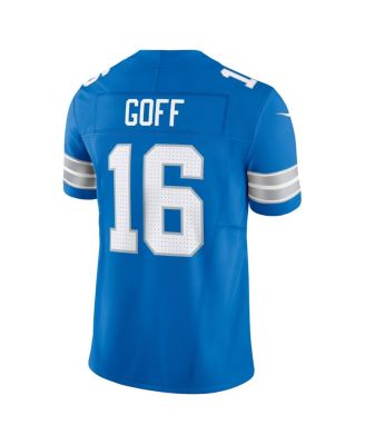 Men's Jared Goff Blue Detroit Lions Vapor F.U.S.E. Limited Jersey