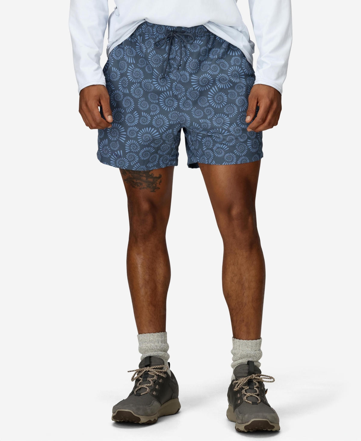 Men's Juniper Spring Shorts - Thunderhead fossil
