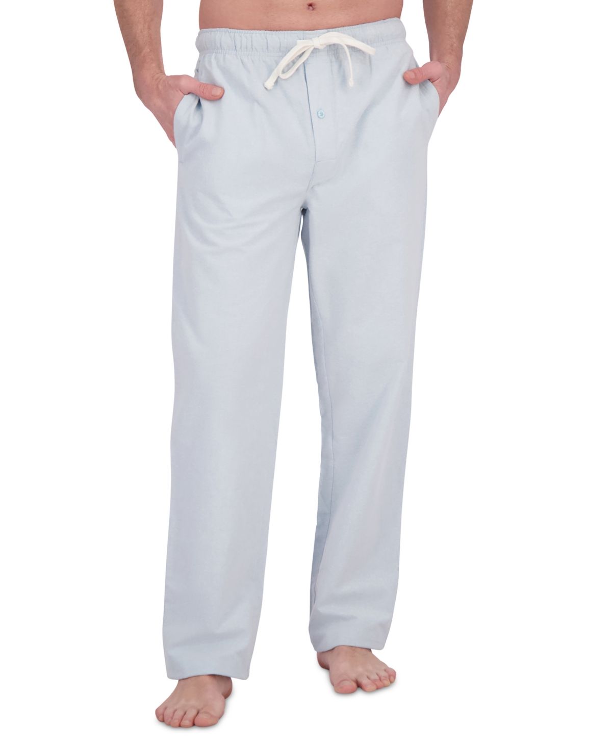 Men's Brushed Oxford Sleep Pants - Clean Aquamarine