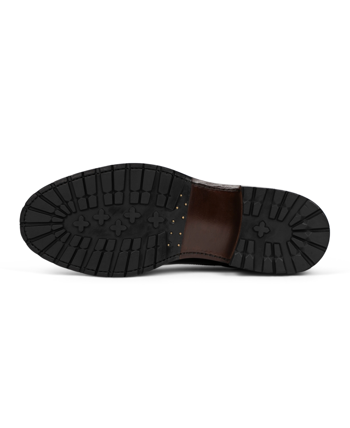 Anthony Veer Sloane Harness Boot In Midnight Grain Black