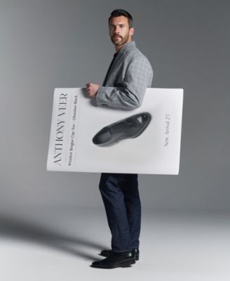 Men's Windsor Broque Cap Toe Leather Oxford Dress Shoes