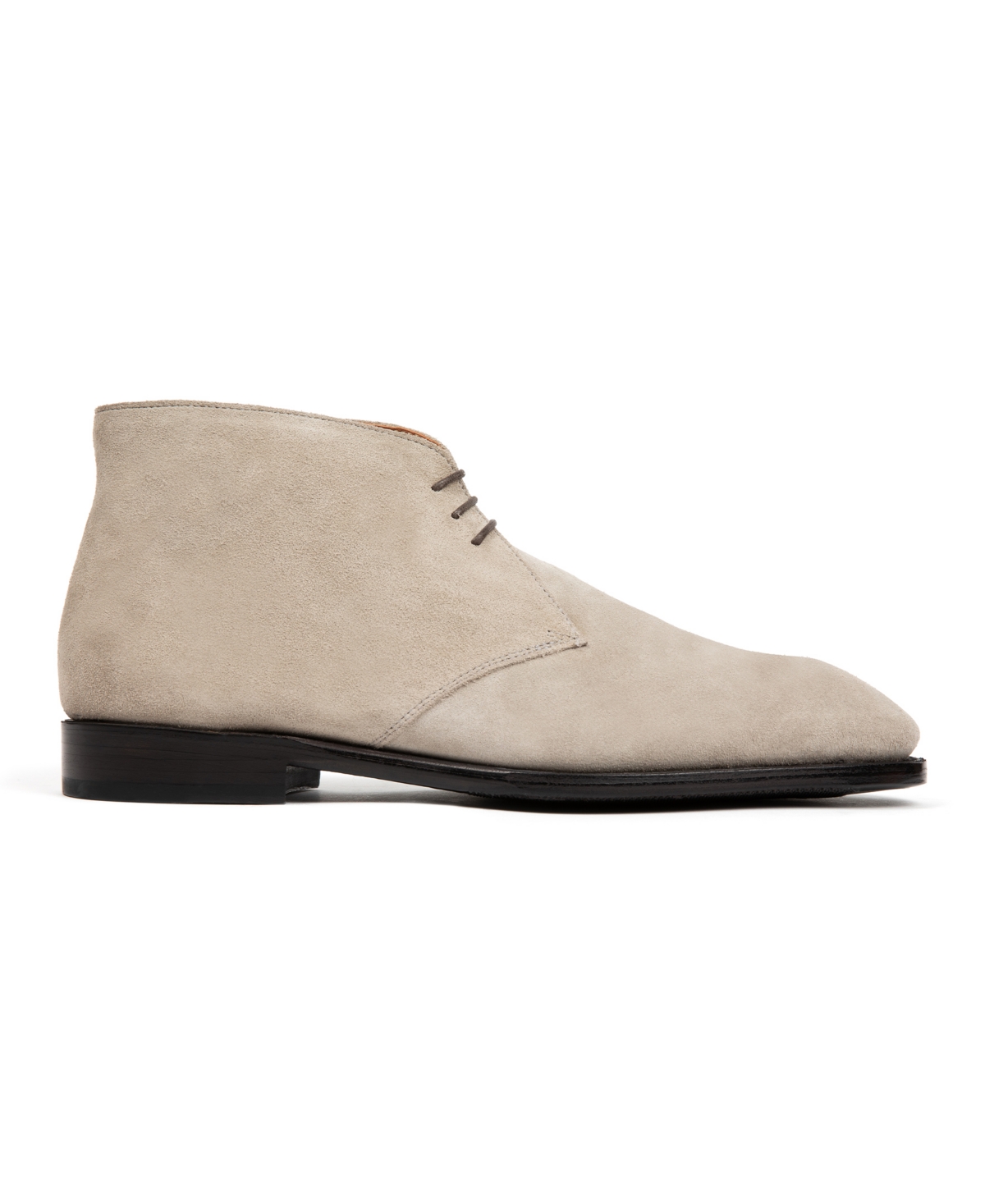 Anthony Veer Men's Arden Chukka Boots In Rustic Clay Gray Suede