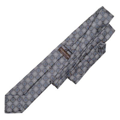 Big & Tall De Sica- Silk Jacquard Tie for Men