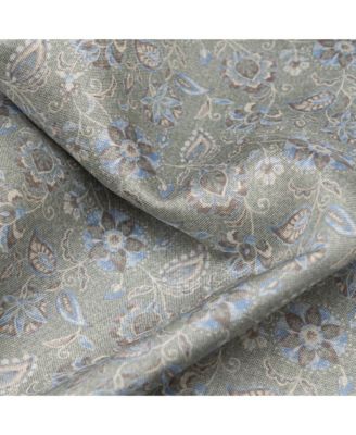 Men's Enzo - Double Sided Silk Pocket Square for Men