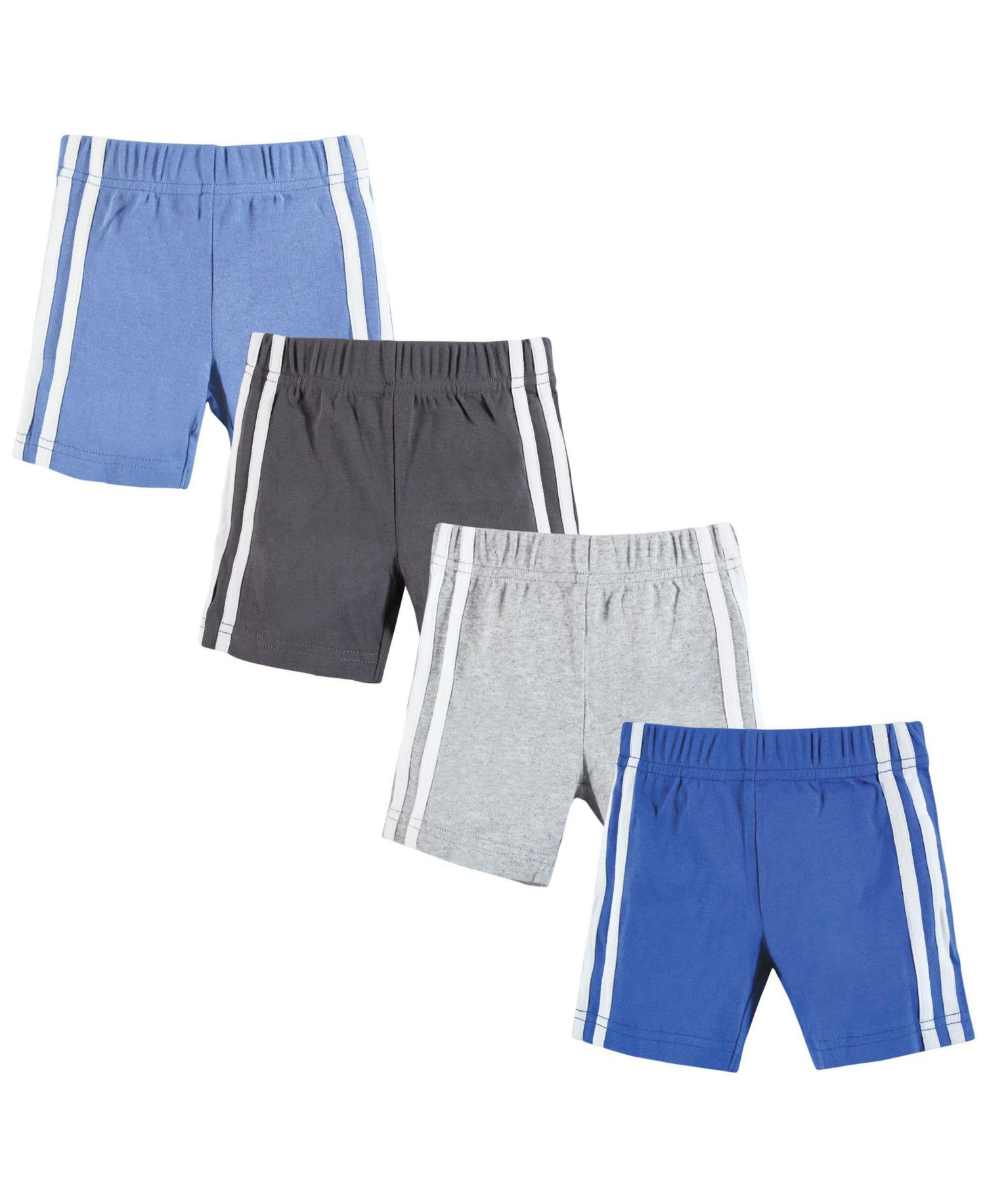 Baby Boys Hudson Four-Pair Active Shorts Bundle