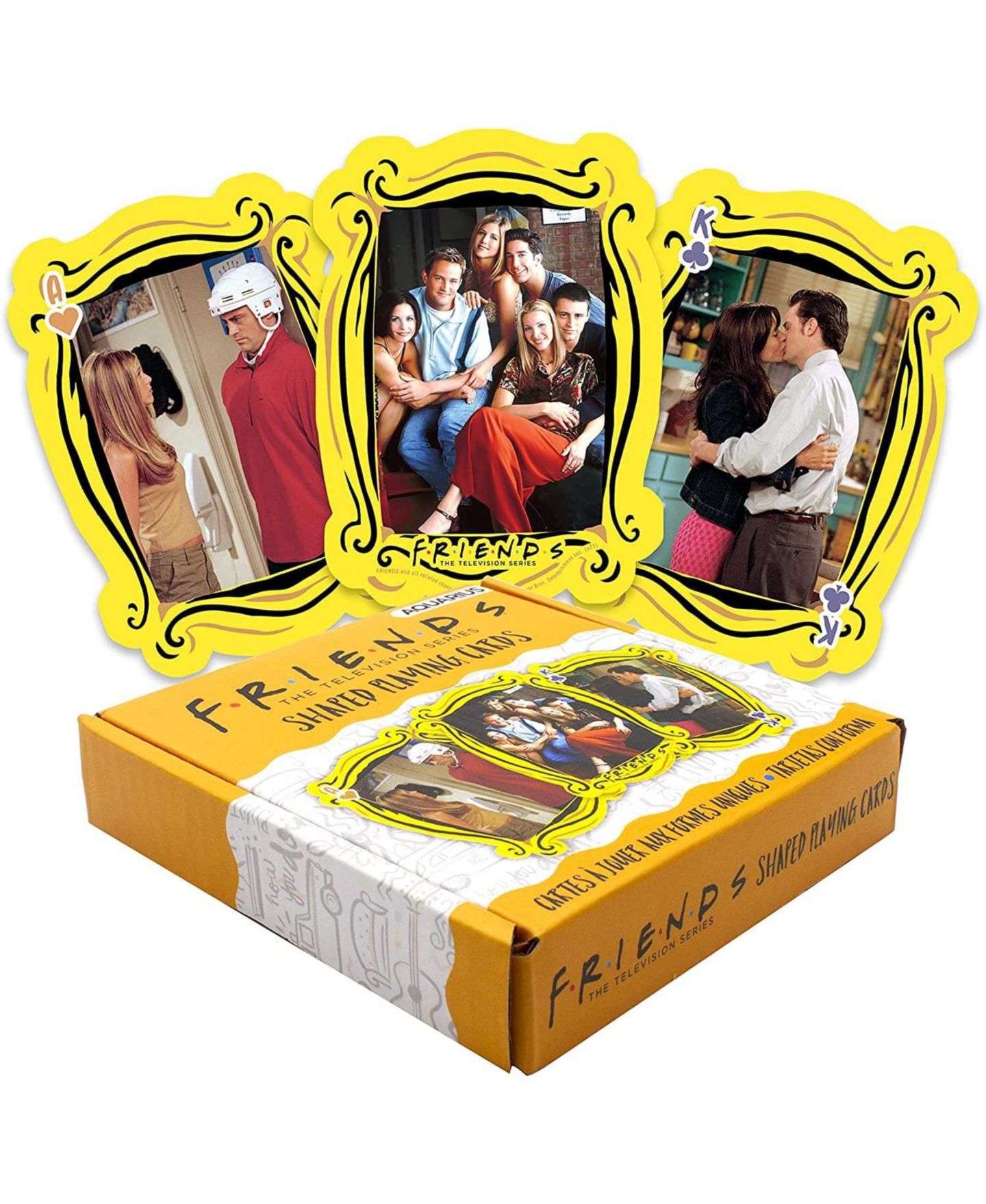 Детские игрушки NMR Distribution Friends-Themed Shaped Playing Cards, 54-Piece, Ages 6+ — фото 1