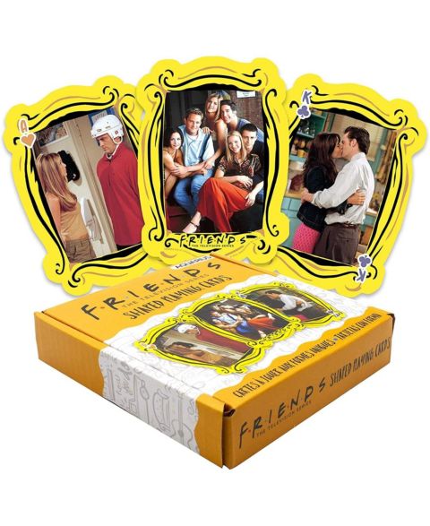 Детские игрушки NMR Distribution Friends-Themed Shaped Playing Cards, 54-Piece, Ages 6+