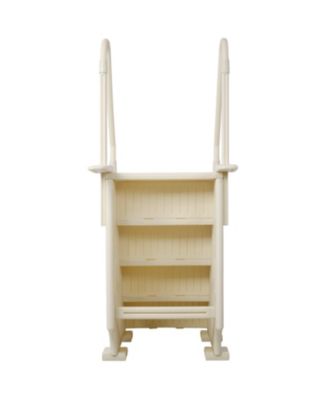 Pool Ladder Heavy-Duty 4 Safety Step for Above Ground Pools Stair Entry System with Handrails 400lbs