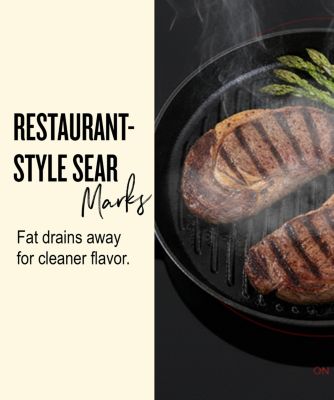 Nori 11-inch Cast Iron Grill Pan