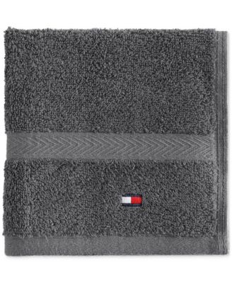 Modern American Solid Cotton Washcloth, 13" x 13"