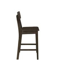 Curved Back Counter Stool – Rubberwood Chair for Kitchen & Bar