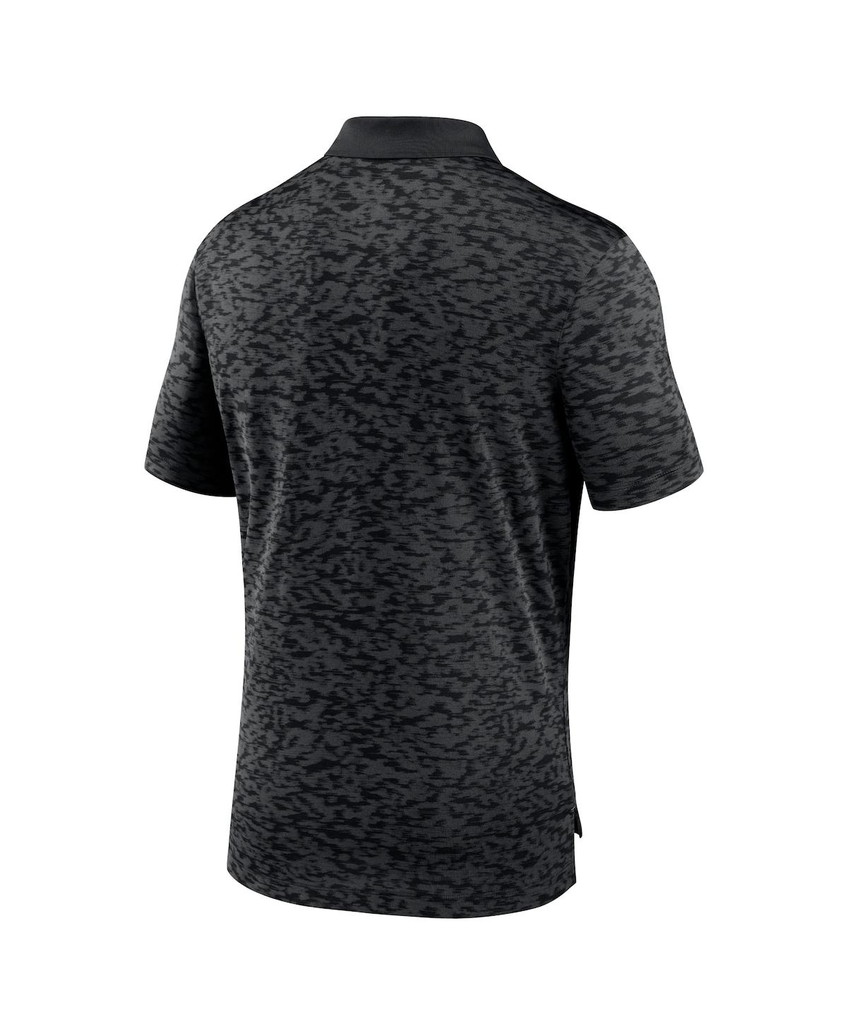 Nike Men's Black Milwaukee Brewers Next Level Polo Shirt In Black