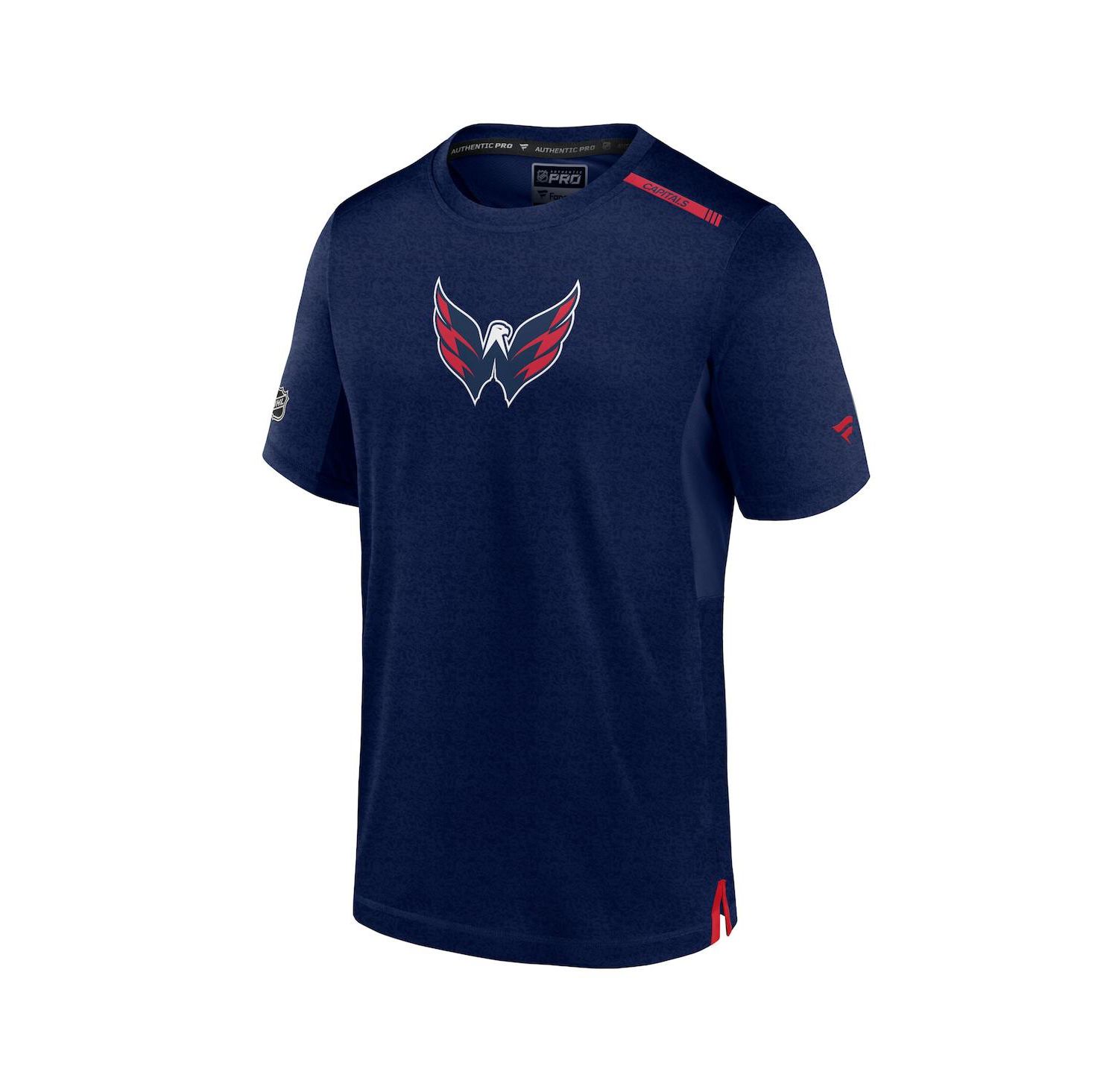 Men's Navy Washington Capitals Authentic Pro Performance T-Shirt