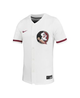 Men's and Women's White Florida State Seminoles Replica Softball Jersey