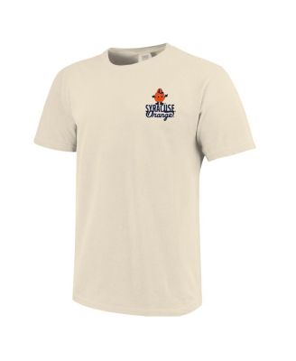 Men's Cream Syracuse Orange Comfort Colors Mascot Overlay T-Shirt