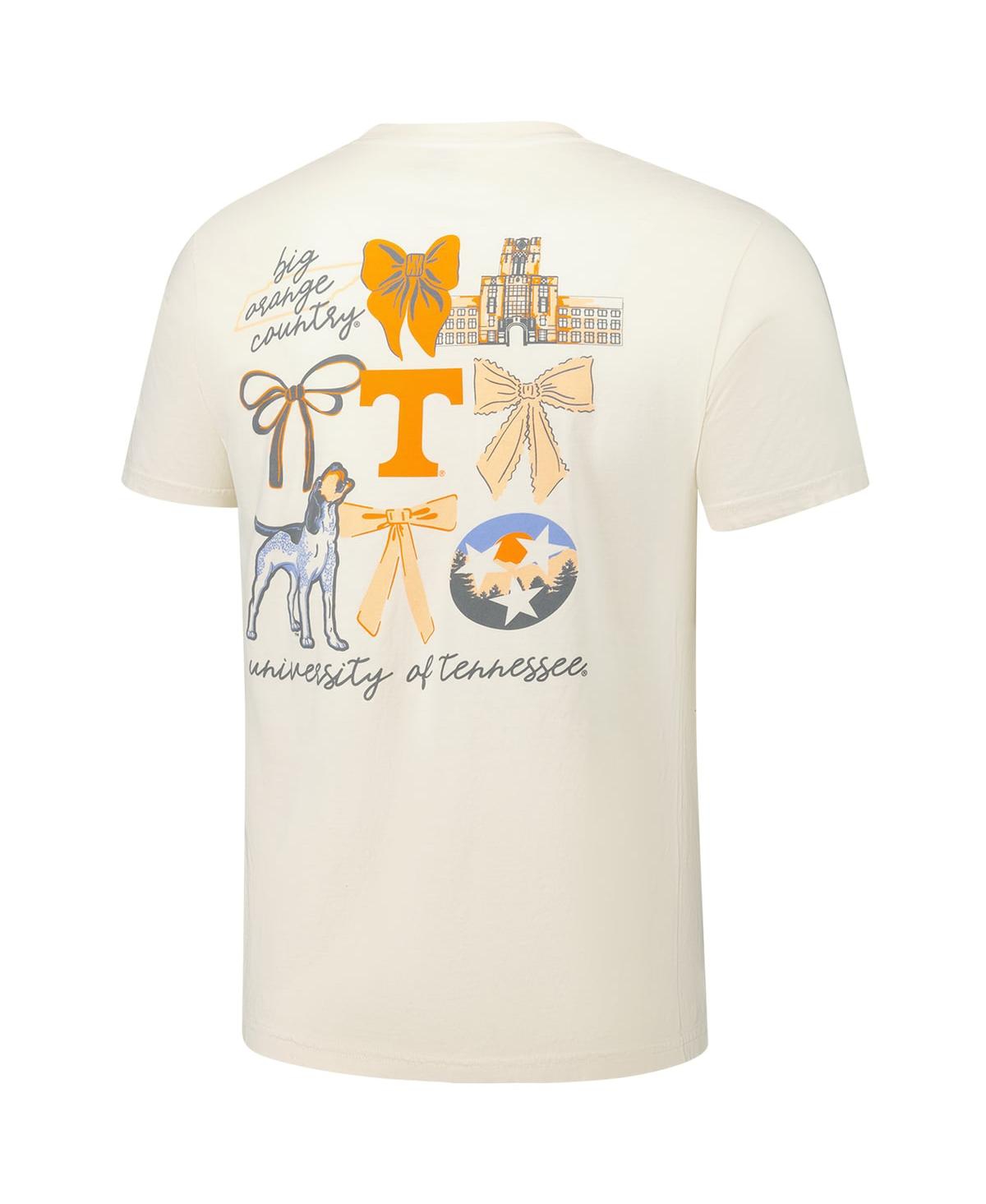 Comfort Colors Men's And Women's Natural Tennessee Volunteers Coquette T-shirt In Natural