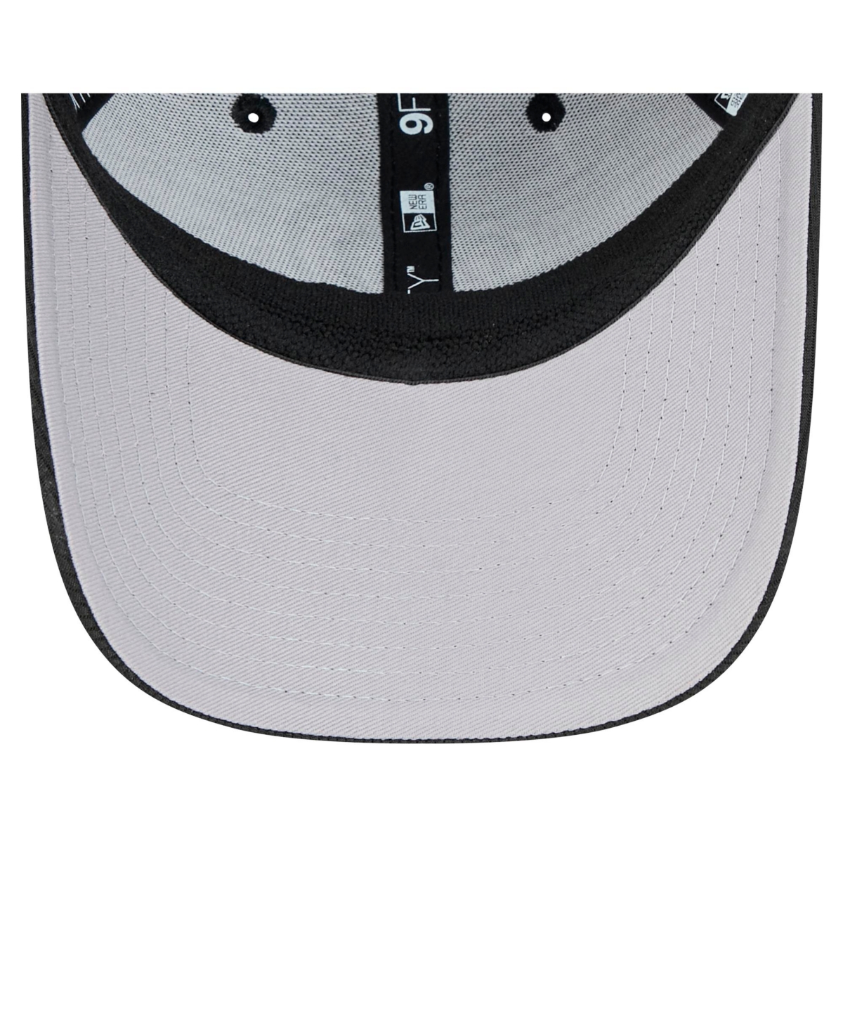 NEW ERA MEN'S BLACK WASHINGTON NATIONALS PIVOT 9FORTY ADJUSTABLE HAT 