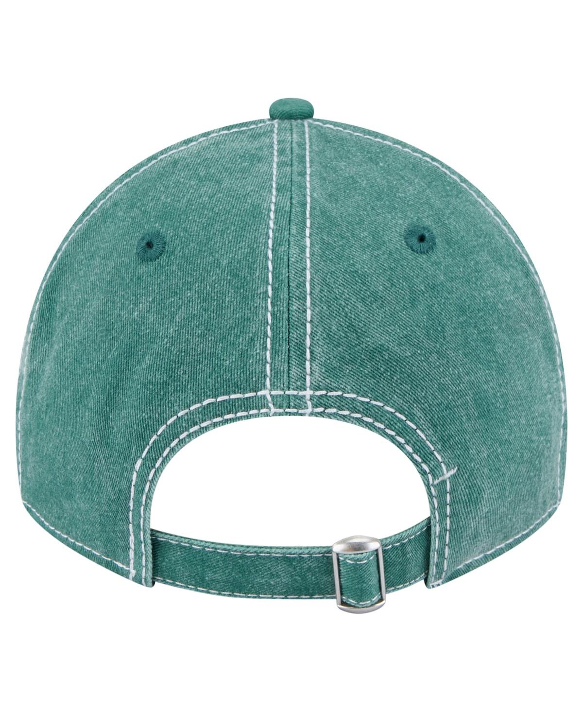 NEW ERA MEN'S KELLY GREEN BOSTON CELTICS PIGMENT DYED 9TWENTY ADJUSTABLE HAT 