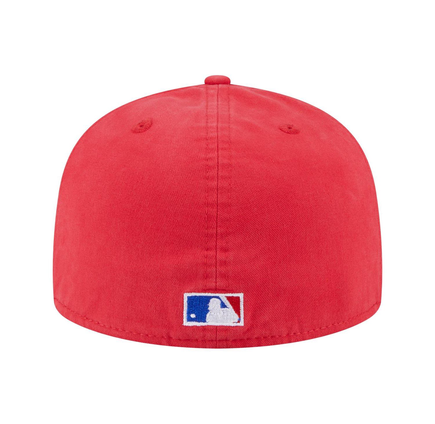 Men's Red Philadelphia Phillies Championship Side Flag A-Frame 59Fifty Fitted Hat