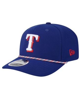 New Era - Men's Royal Texas Rangers Multi-rope 9seventy Stretch snap Hat