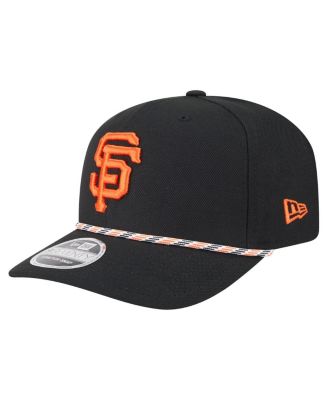 New Era - Men's Black San Francisco Giants Multi-rope 9seventy Stretch snap Hat