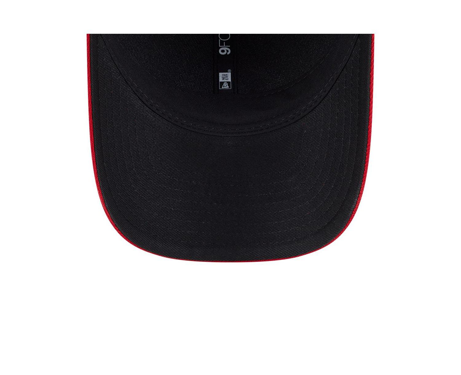 Men's Black/Red Cincinnati Reds Player Replica 9Forty Adjustable Hat