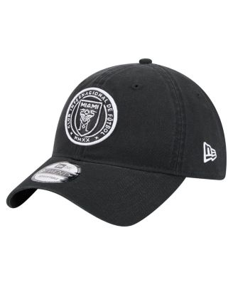 New Era - Men's Black Inter Miami CF 2025 Kickoff 9TWENTY Adjustable Hat