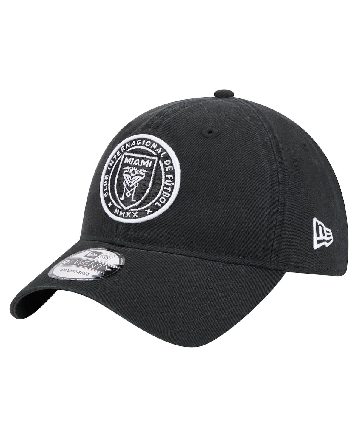 NEW ERA MEN'S BLACK INTER MIAMI CF 2025 KICKOFF 9TWENTY ADJUSTABLE HAT 