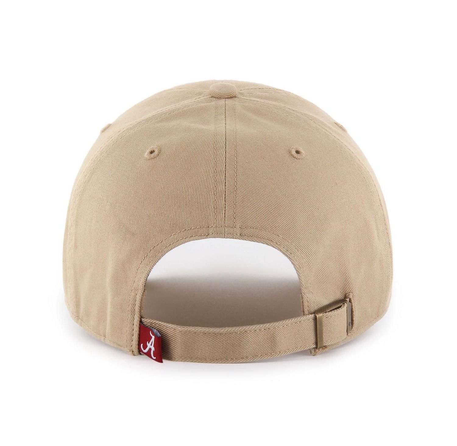 Men's Khaki Alabama Crimson Tide Clean Up Adjustable Hat