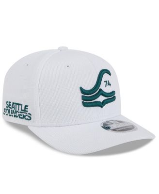 New Era - Men's White Seattle Sounders FC 2025 Jersey Hook 9SEVENTY Stretch-Snap Hat