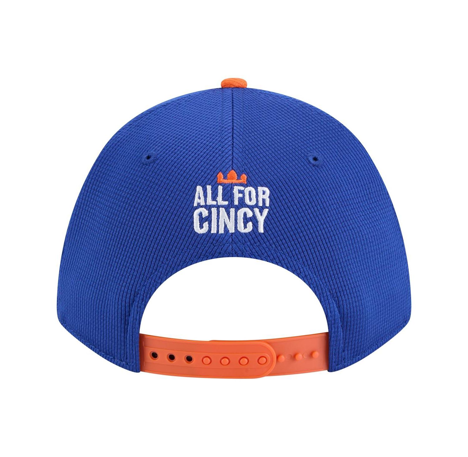 Men's Royal FC Cincinnati 2025 Jersey Hook 9FORTY M-Crown Adjustable Hat