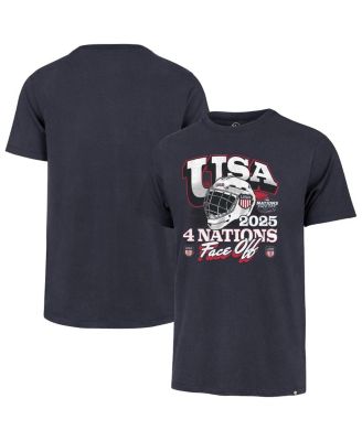 '47 Brand - Men's Navy USA 2025 4 Nations Face-Off Premier Franklin T-Shirt