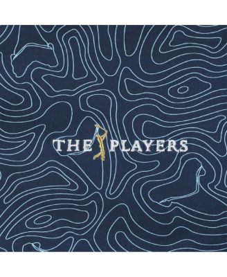 Men's Navy The Players Toothy Topo Polo Shirt