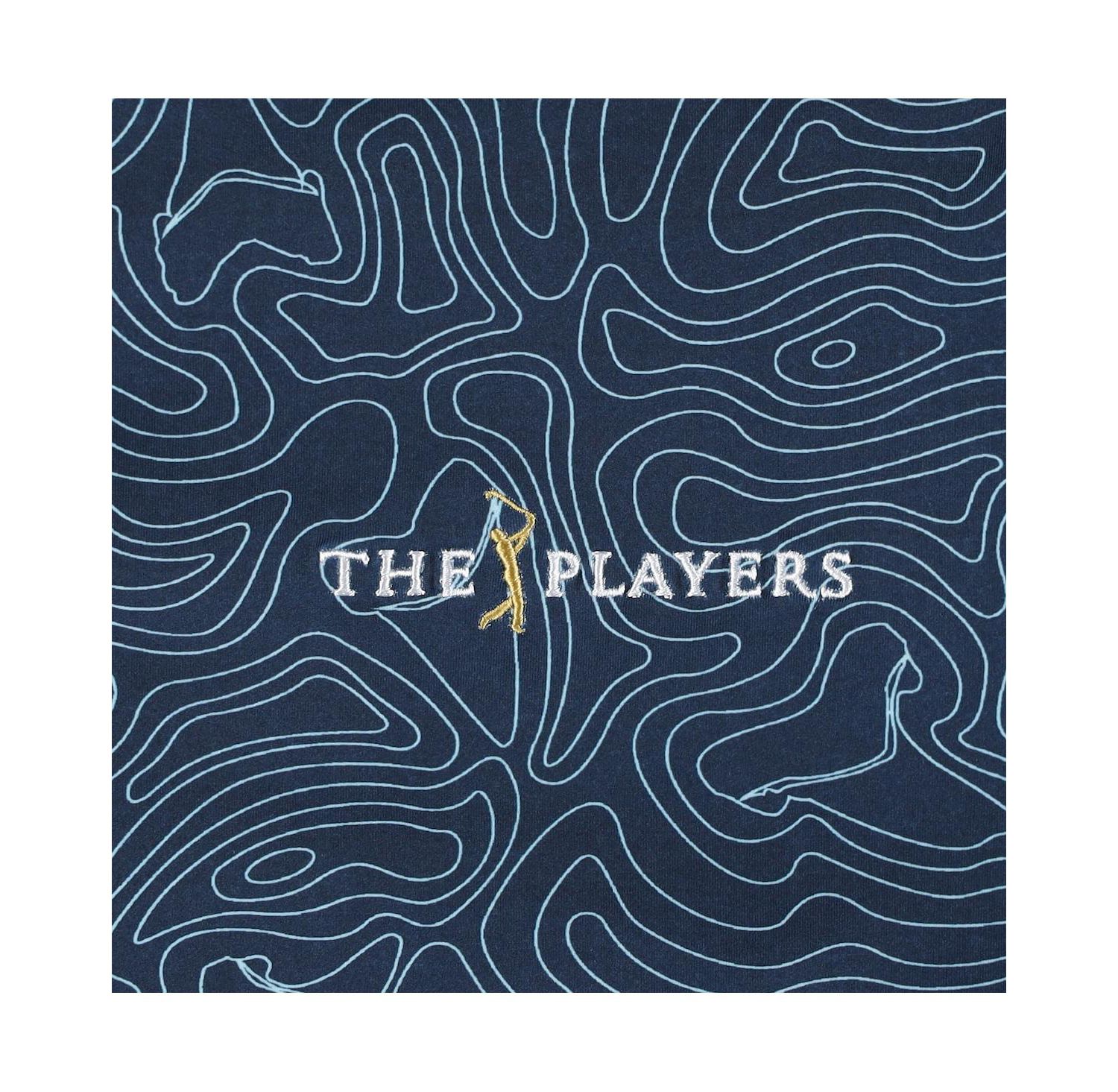 Men's Navy The Players Toothy Topo Polo Shirt