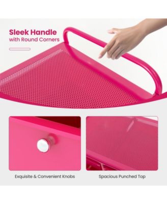 15-Drawer Utility Rolling Organizer Cart with Multi-Use Storage