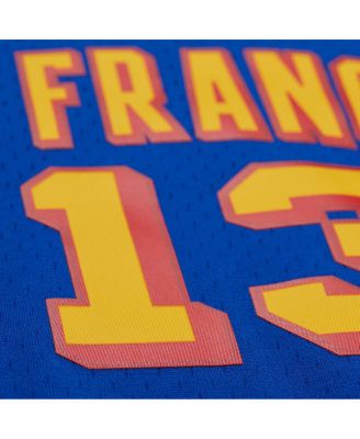 Men's Wilt Chamberlain Royal San Francisco Warriors Hardwood Classics 1963/64 Swingman Jersey