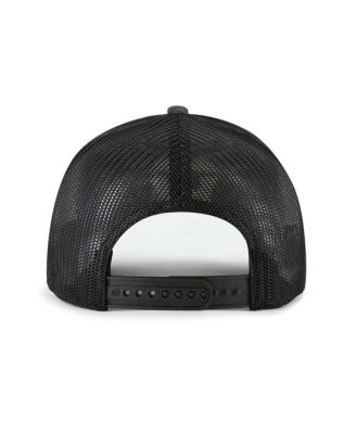 Men's Black Colorado Rockies Fiji Trucker Adjustable Hat