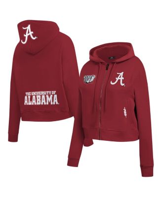 Pro Standard - Women's&nbsp;Crimson Alabama Crimson Tide Game Day Sequin Full-Zip Hooded Jacket