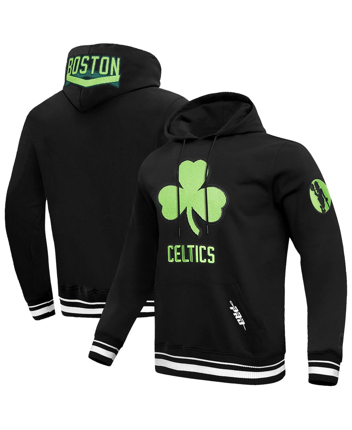 Men's Black Boston Celtics 2024/25 City Edition Pullover Hoodie - Black