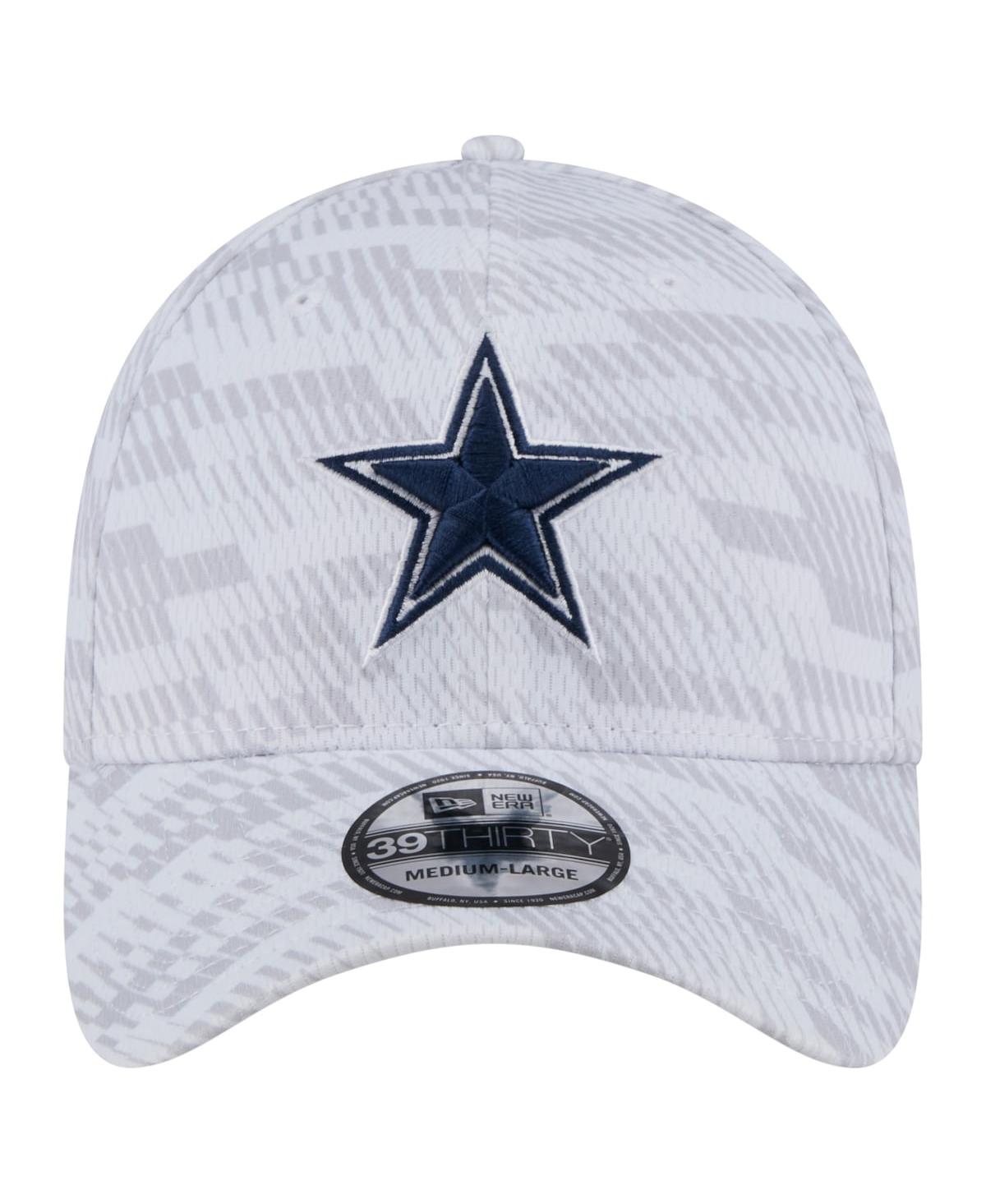 Shop New Era Men's White Dallas Cowboys Gameday Graded 39thirty Flex Hat