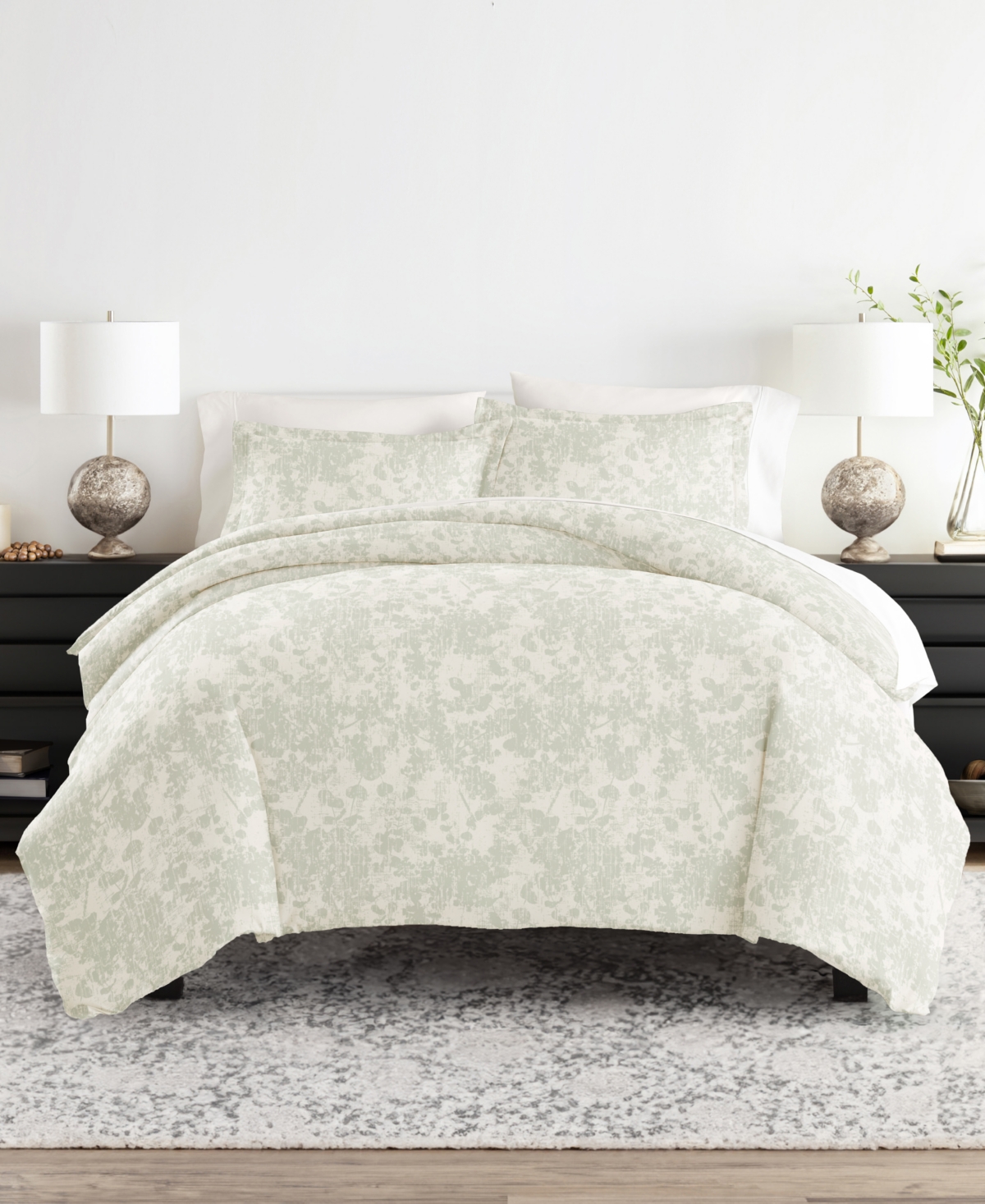 Ienjoy Home Rustic Retreat All Season 3-pc. Duvet Cover Set, Full/queen