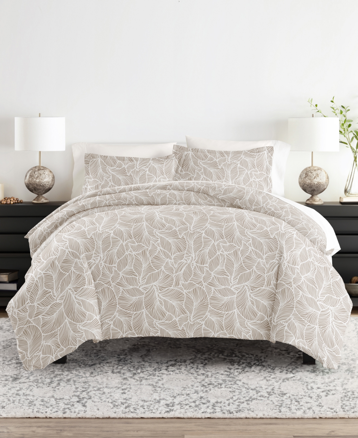 Ienjoy Home Rustic Retreat All Season 3-pc. Duvet Cover Set, Full/queen