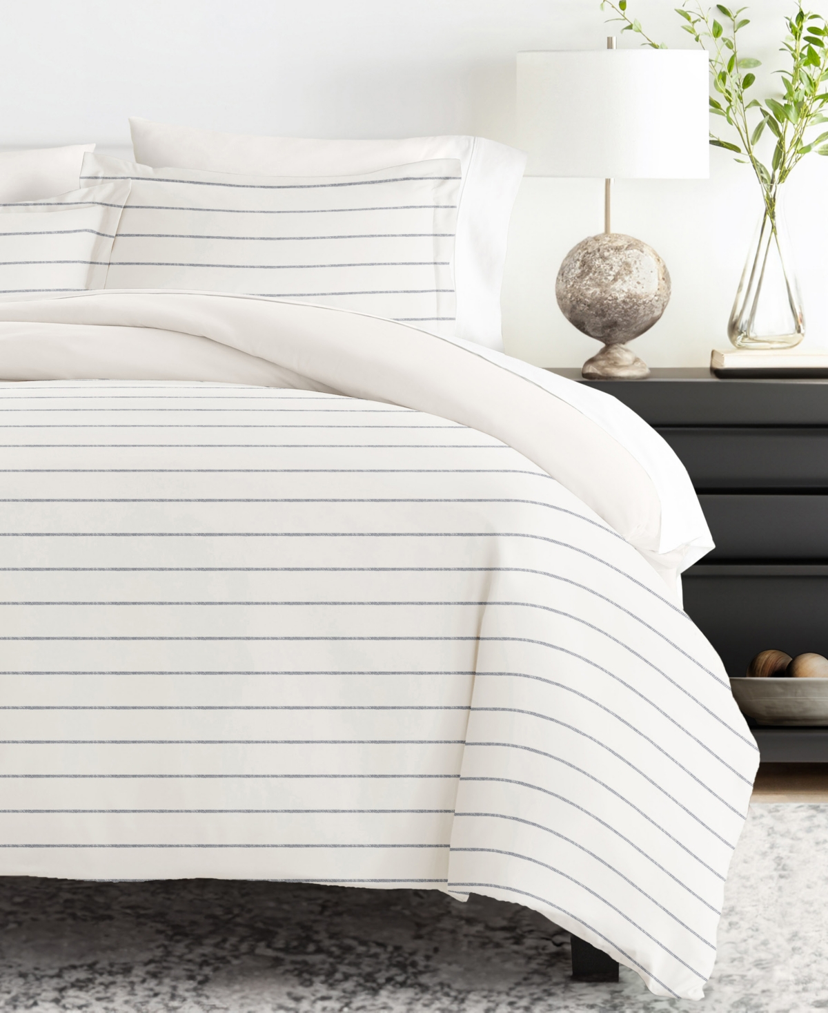 Ienjoy Home Timeless Pattern Reversible 3-pc. Duvet Cover Set, Full/queen