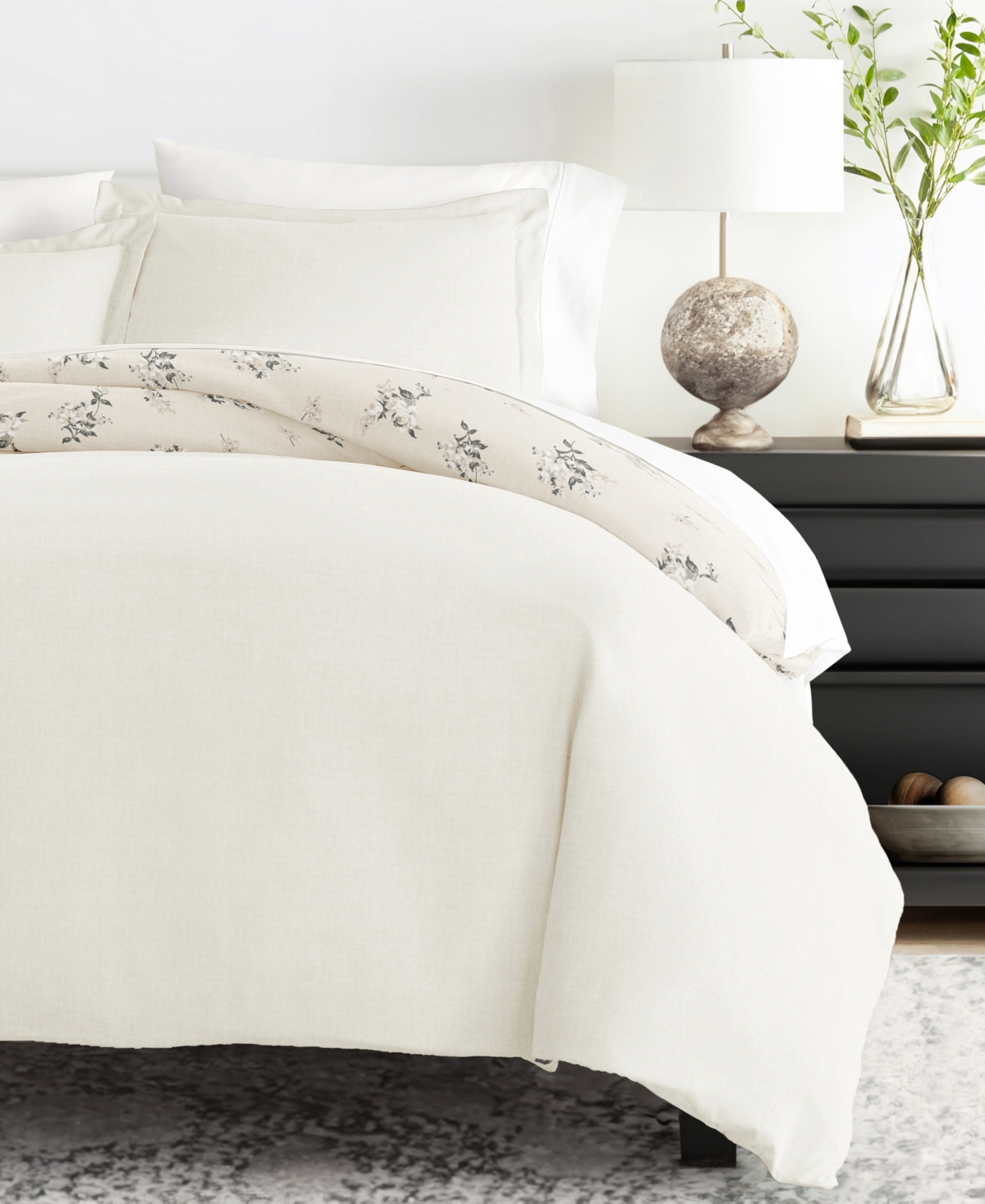 Ienjoy Home Timeless Pattern Reversible 2-pc. Duvet Cover Set, Twin/twin Xl