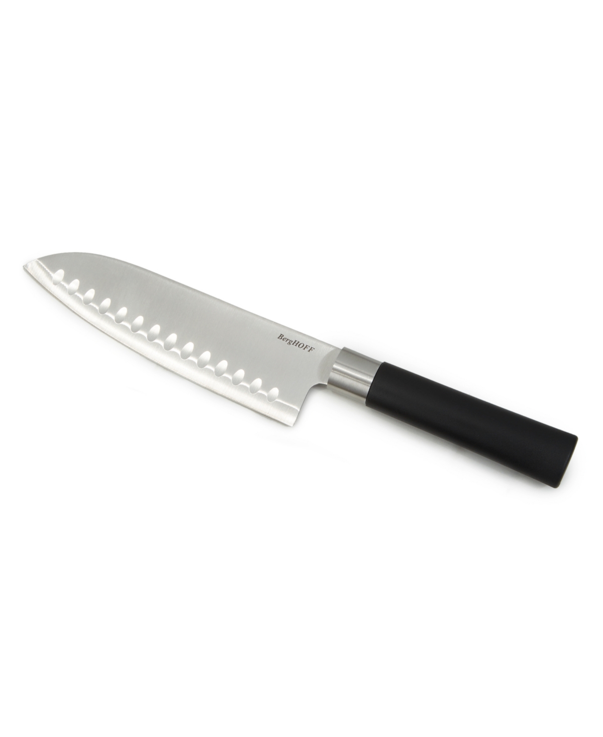 Berghoff Dina Codon 6.75" Scalloped Santoku Knife In Black