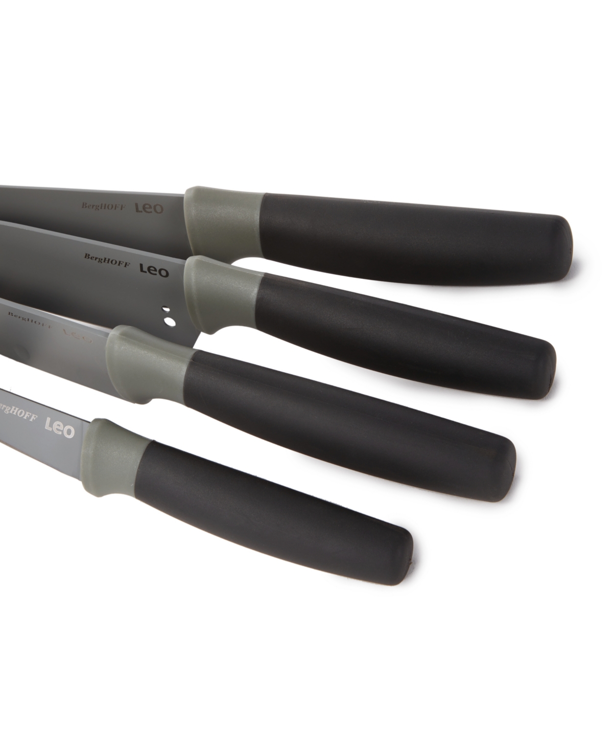 Berghoff Leo Balance 4-piece Cutlery Set In Gray