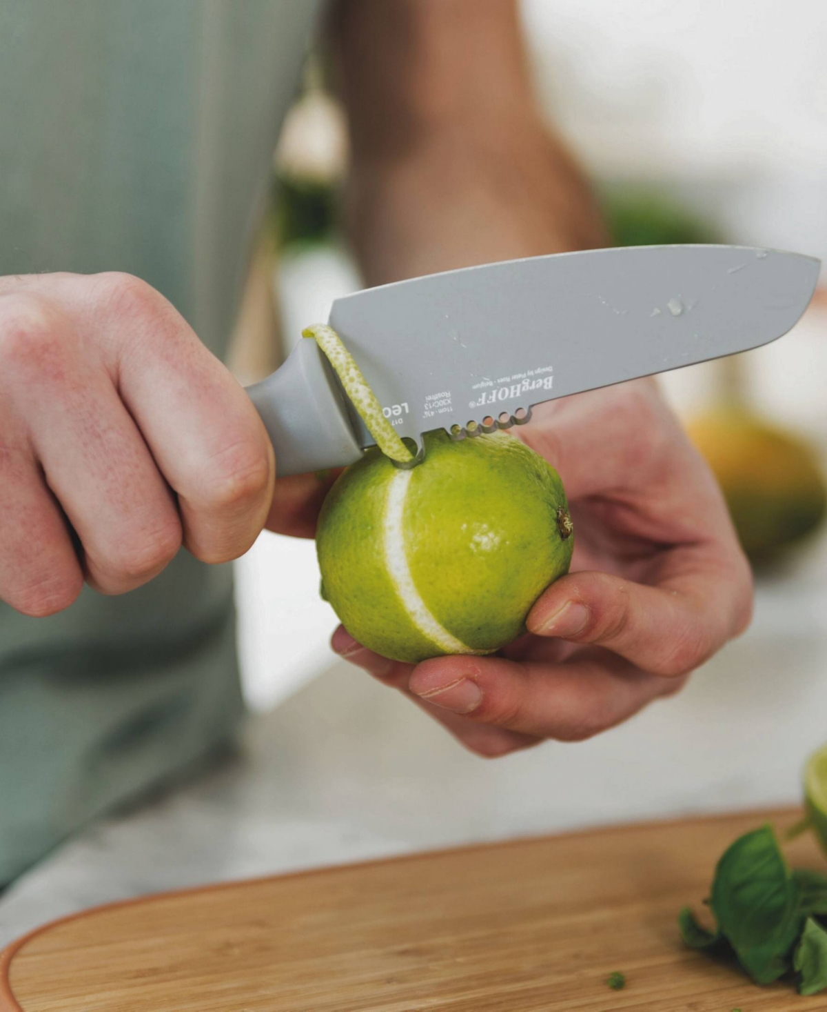 Berghoff Leo Balance 4-piece Knife Set In Gray