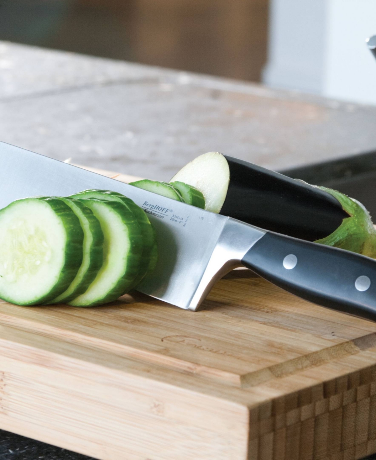 Berghoff Forged 9-piece Knife Block Set In Multicolor