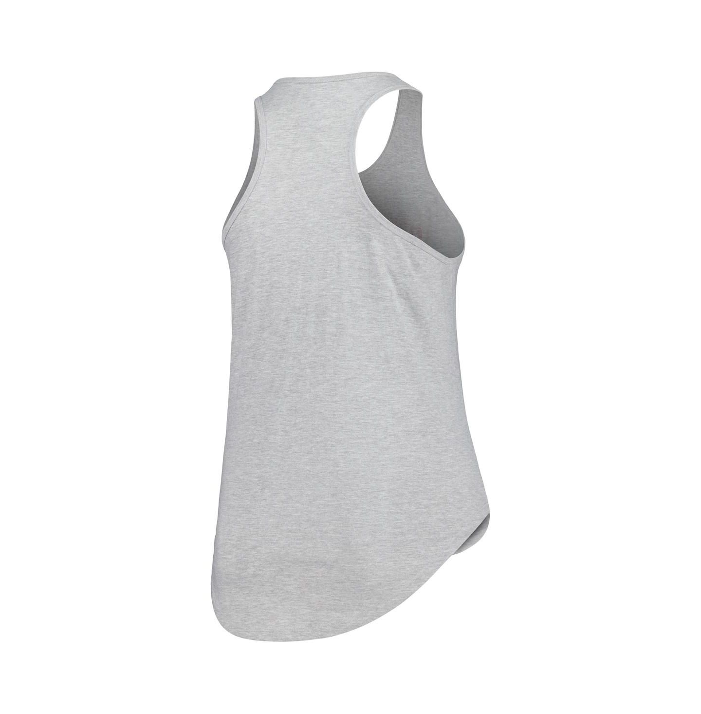 Женский топ Profile Heather Gray Auburn Tigers Arch Logo Racerback Scoop Neck — фото 3